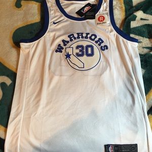 2018 White Steph Curry (Adult) Large